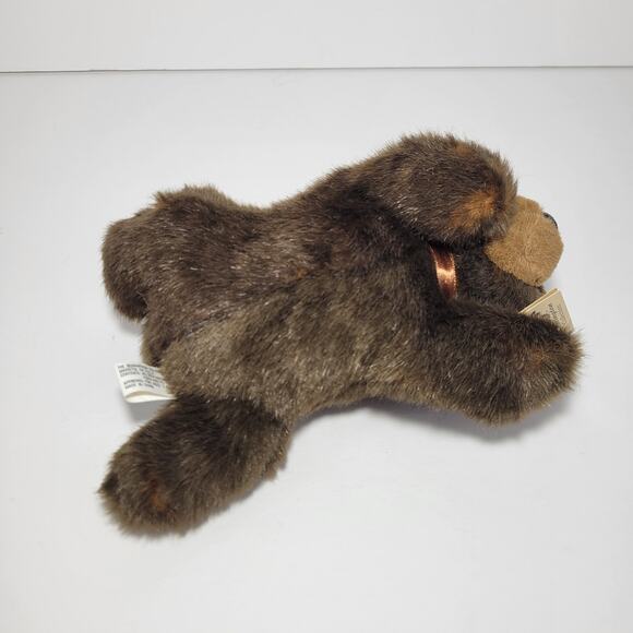 The Bearington Collection Teddy Bear Brown Lazy Ben Stuffed Animal 8" Plush - Picture 5 of 8